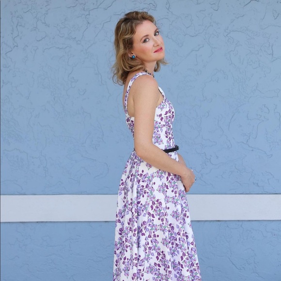 Belle Poque Flared A-Line Dress. Size S - Picture 5 of 12